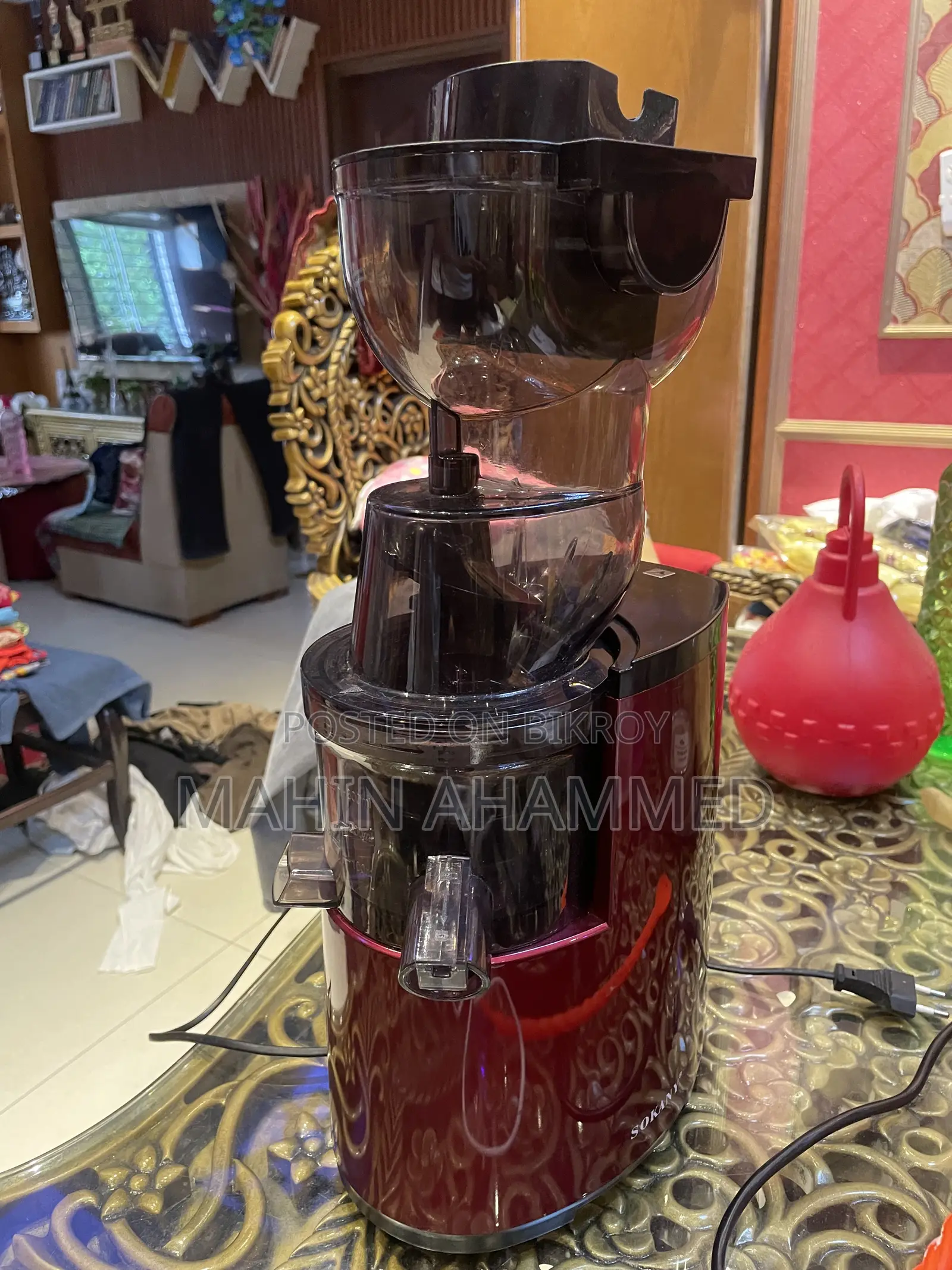 সোকানি স্লো জুসার ব্লেন্ডার ৩০০ডব্লিউ জে-২৫