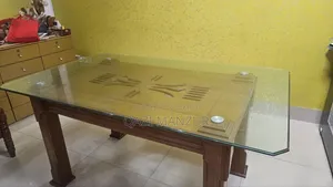 Glass Top Dining Table (Without Chairs)