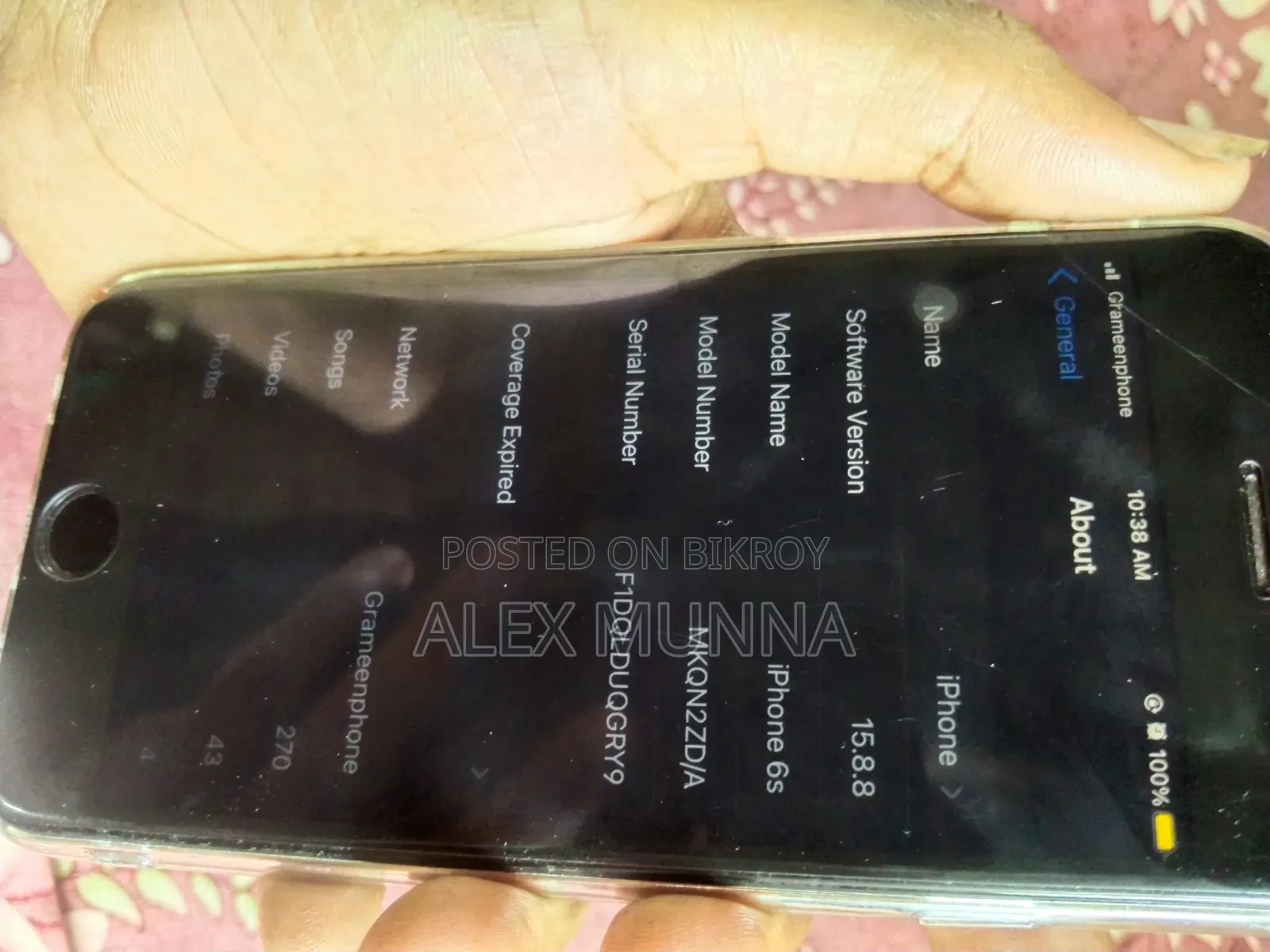 Apple iPhone 6s 64 GB Silver