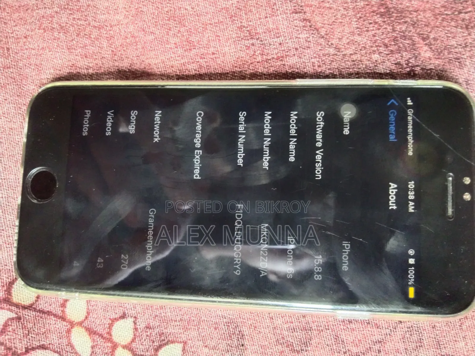 Apple iPhone 6s 64 GB Silver