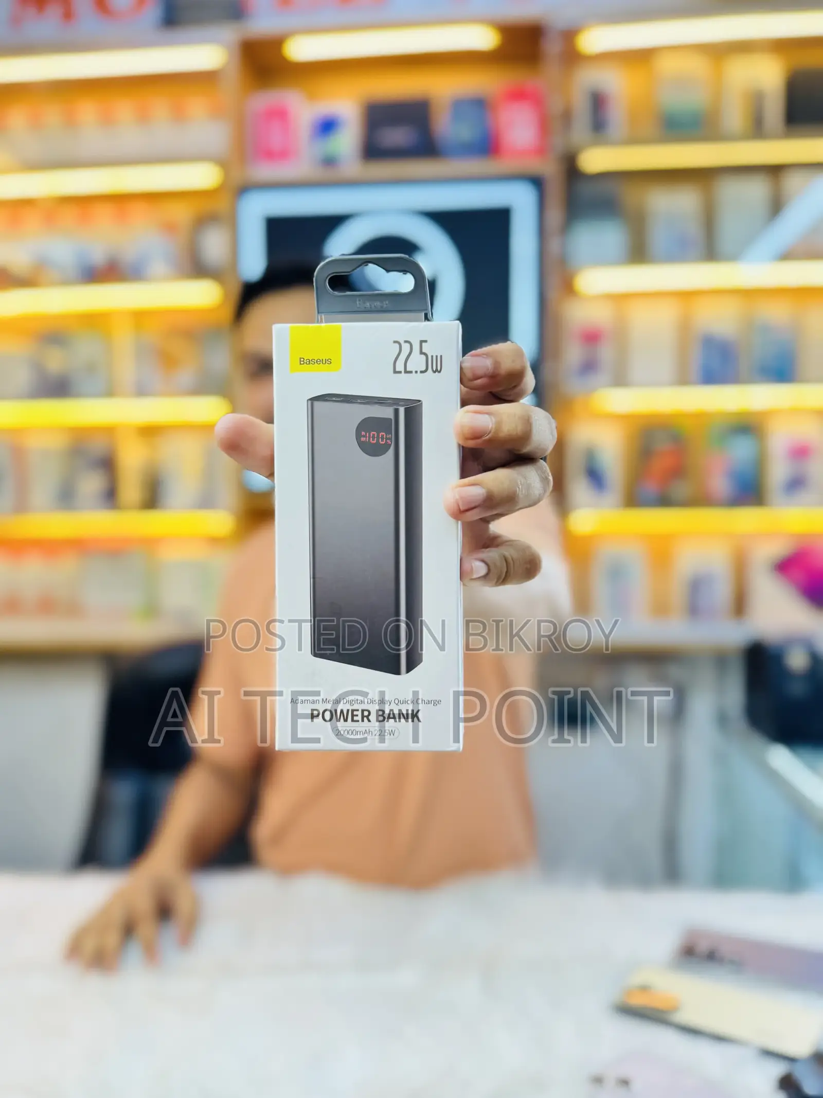 Baseus 20000mAh 22.5W Fast Charging Power Bank