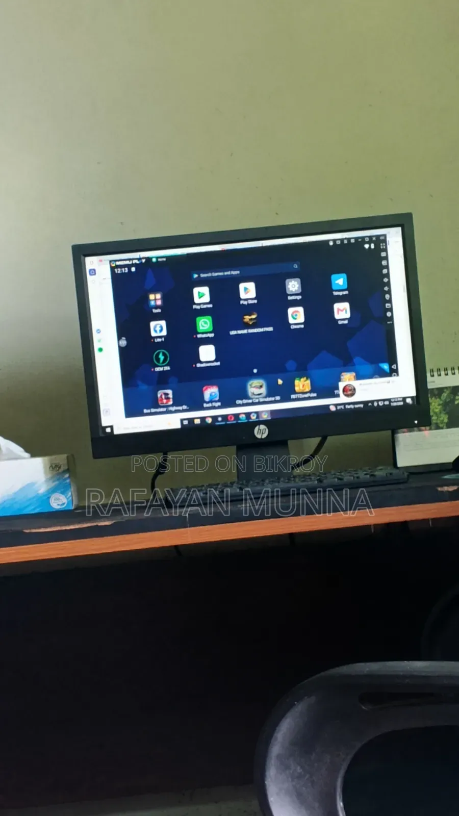 Desktop Computer Asus ROG STRIX GD30CI 16GB Intel Pentium SSD 128GB