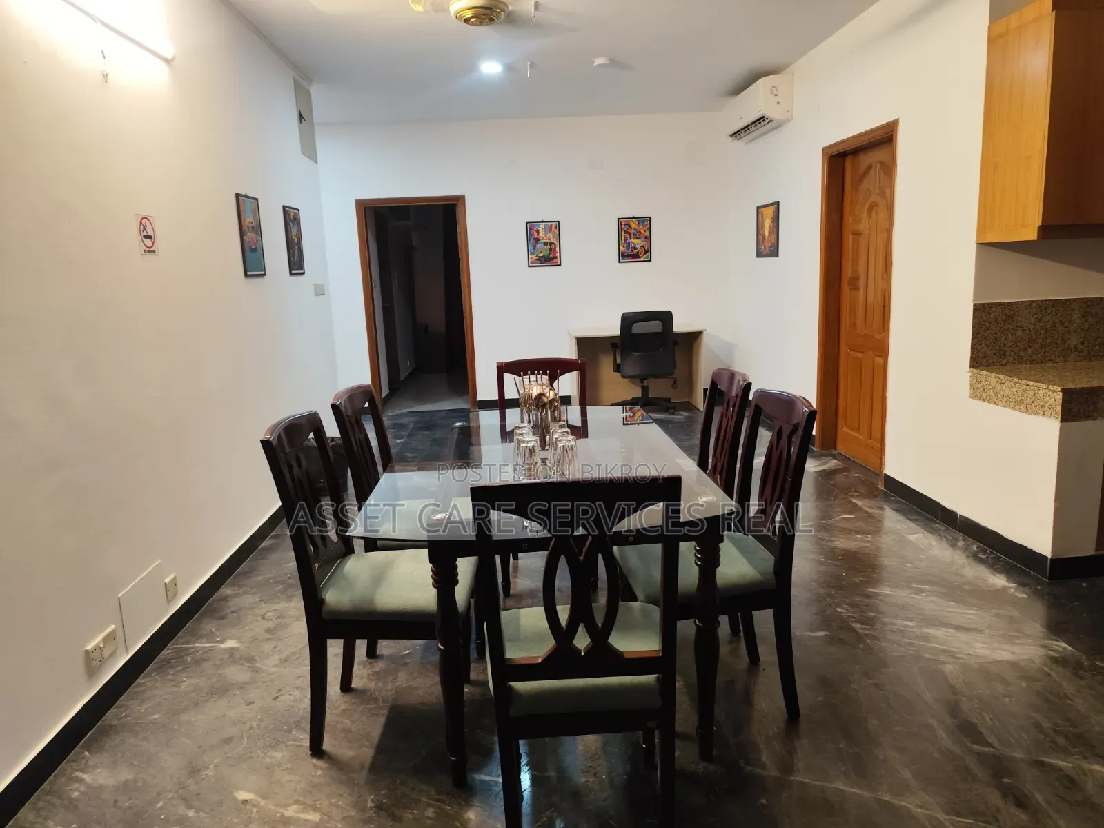গুলশানে ৩ বেডরুমের ফার্নিশড অ্যাপার্টমেন্ট ভাড়ার জন্য
