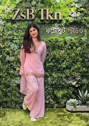 Georgette Sequence Three Piece for Stylish Sisters