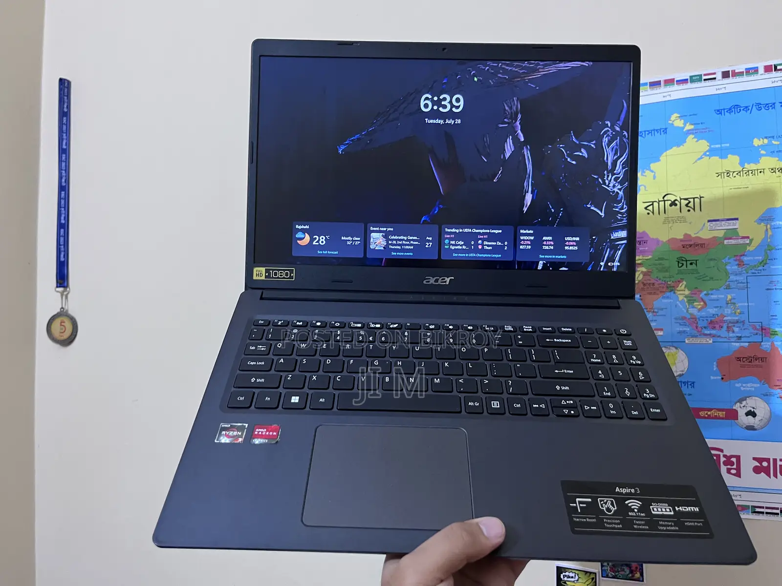 Laptop Acer Aspire 3 16GB AMD Ryzen 3 SSD 512GB