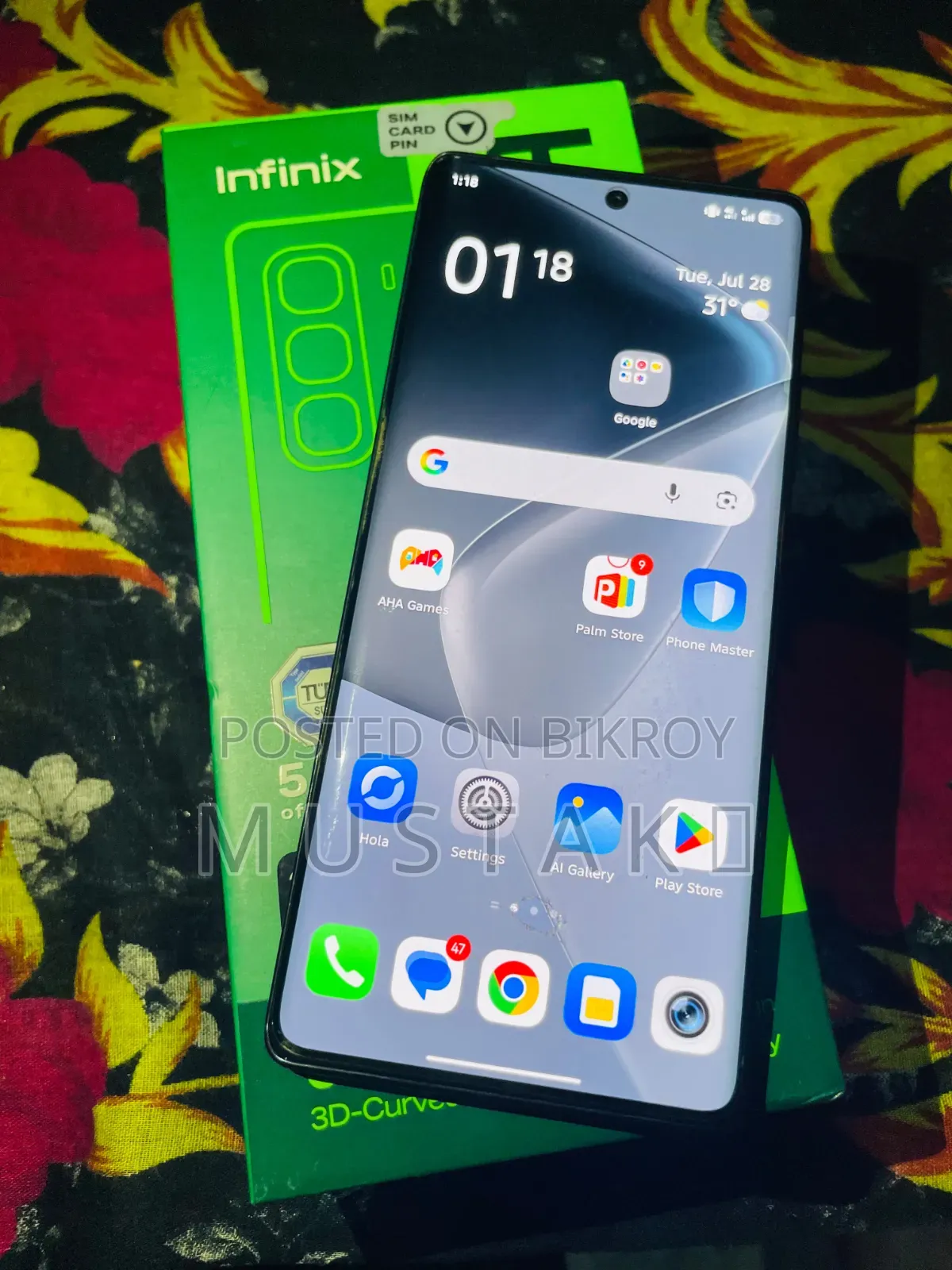 Infinix Hot 50 Pro+ 4G 256 GB