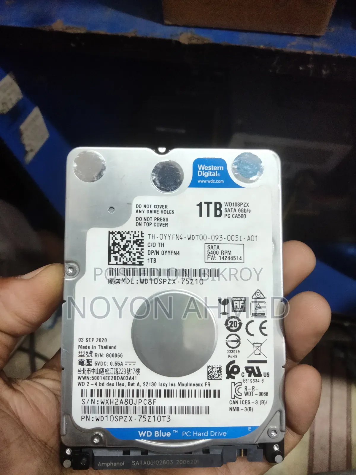 1tb Wd Laptop HDD Sell
