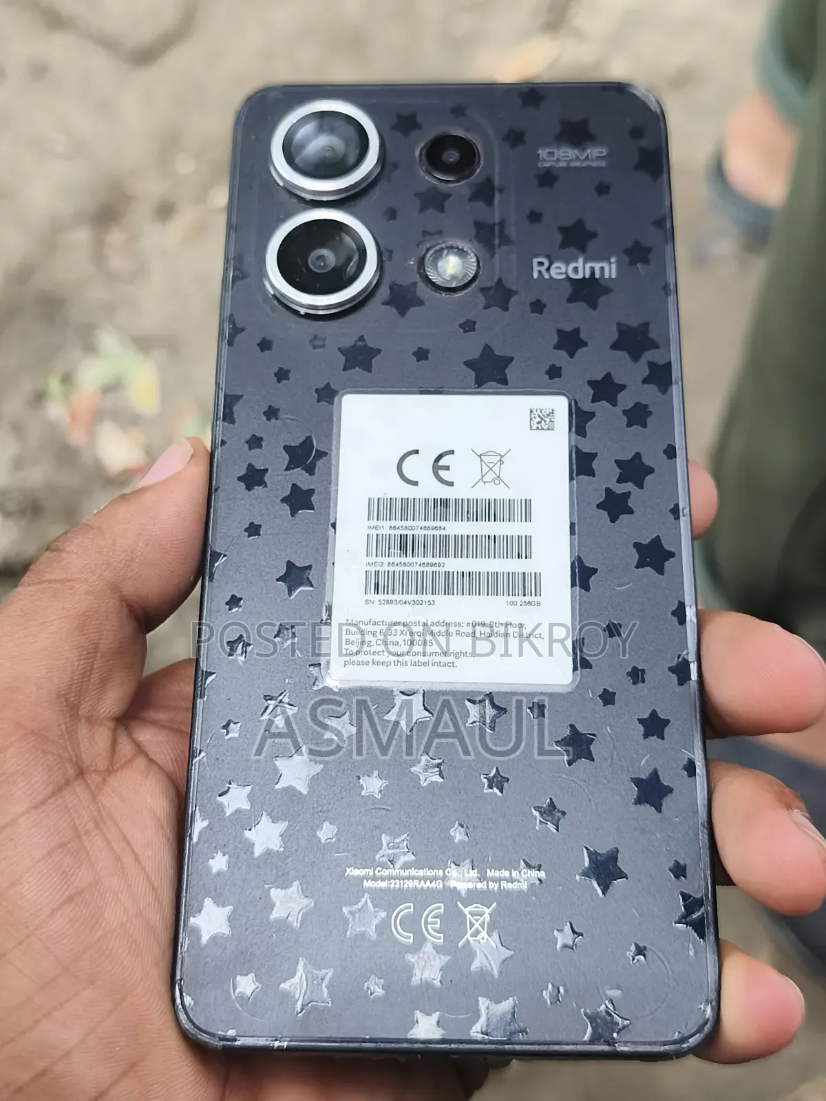 Xiaomi Redmi Note 13 256 GB Black