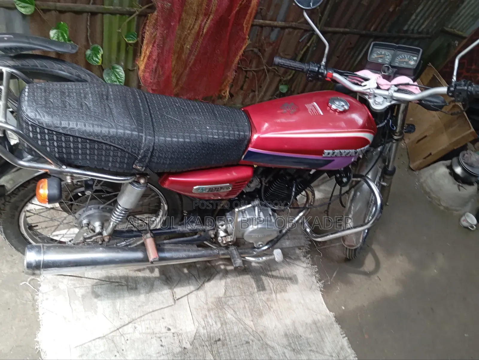 ডায়াং ডিওয়াই১০০-এম ২০০৭ লাল