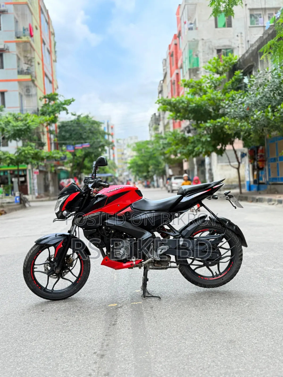 Bajaj Pulsar NS 160 2018 Red