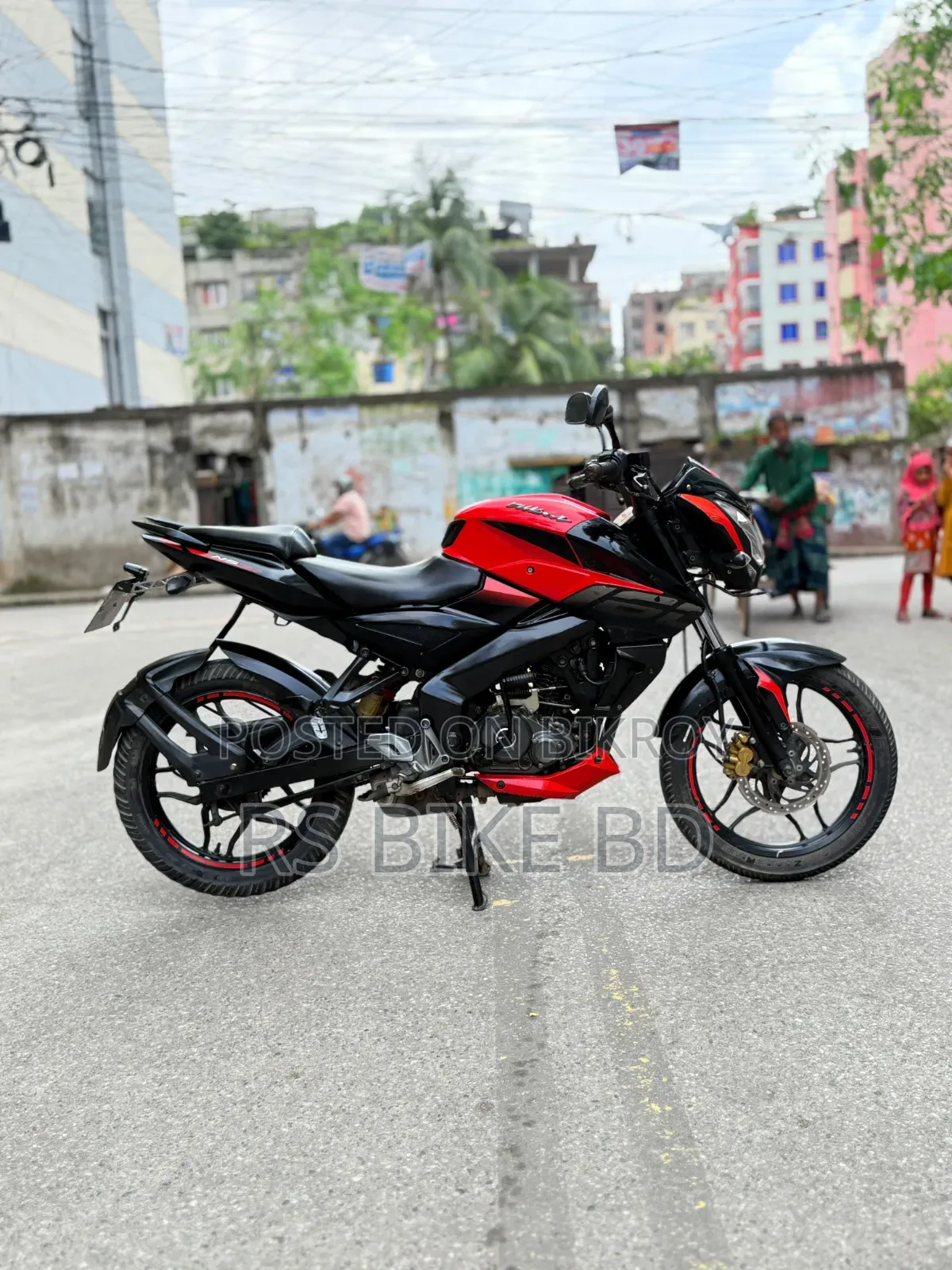 Bajaj Pulsar NS 160 2018 Red