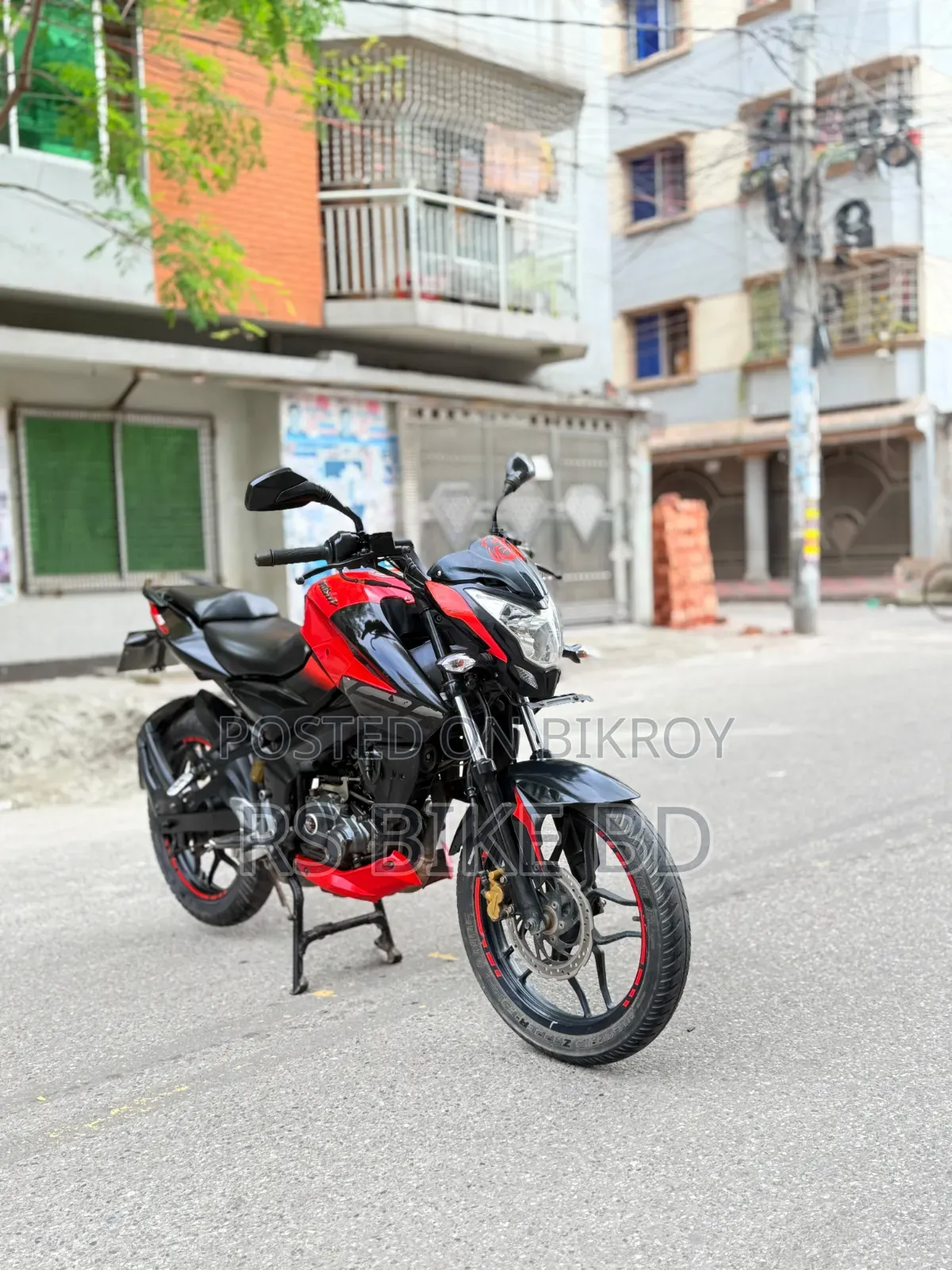 Bajaj Pulsar NS 160 2018 Red