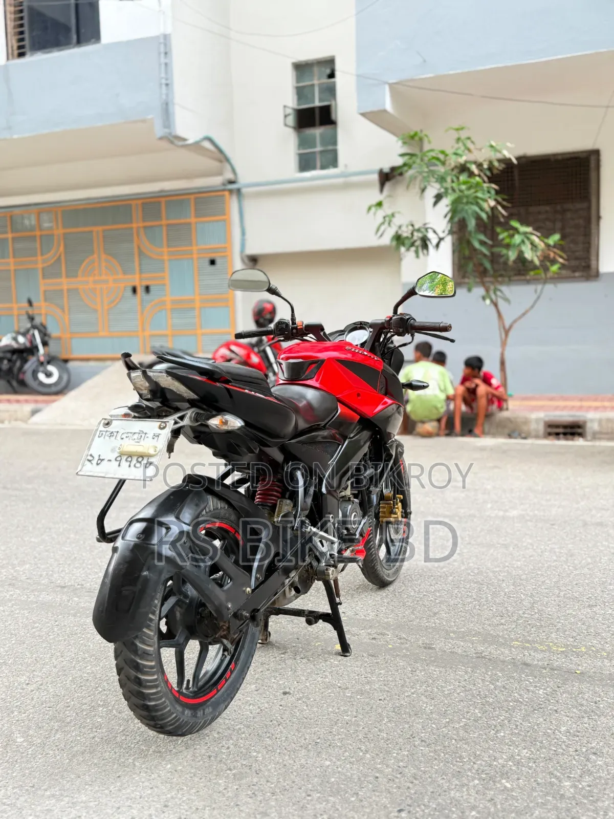 Bajaj Pulsar NS 160 2018 Red