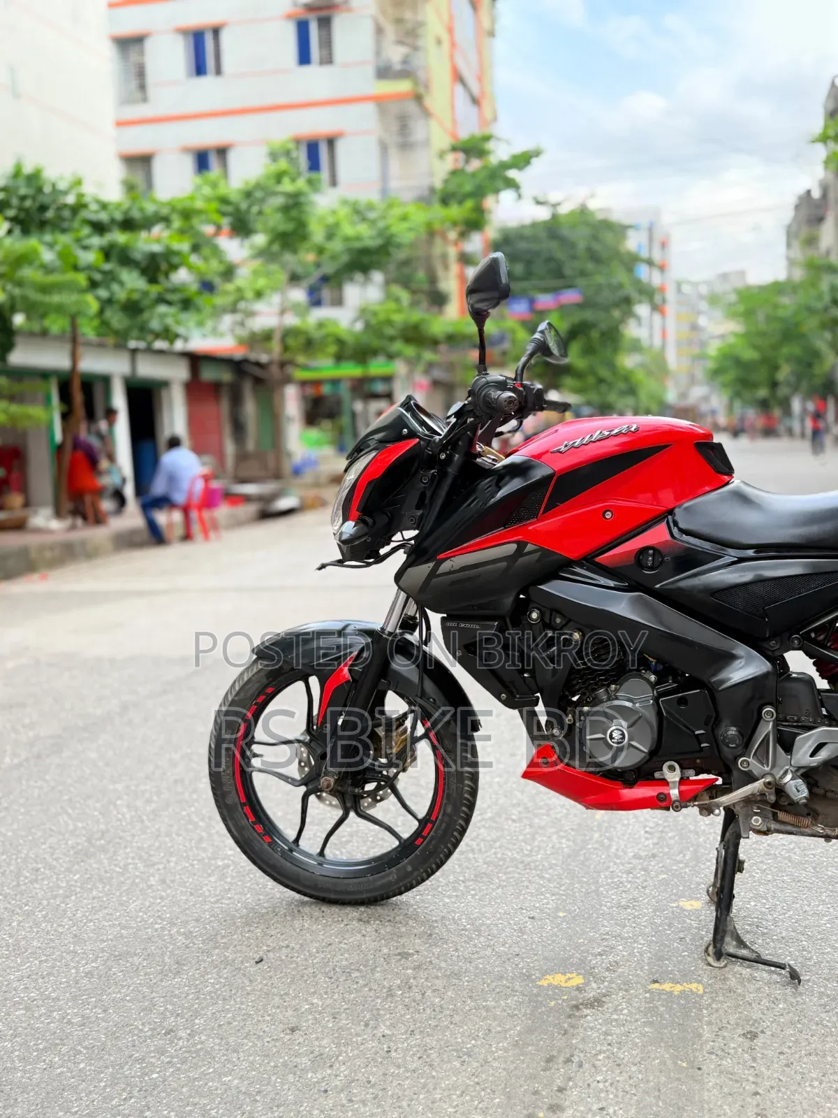 Bajaj Pulsar NS 160 2018 Red