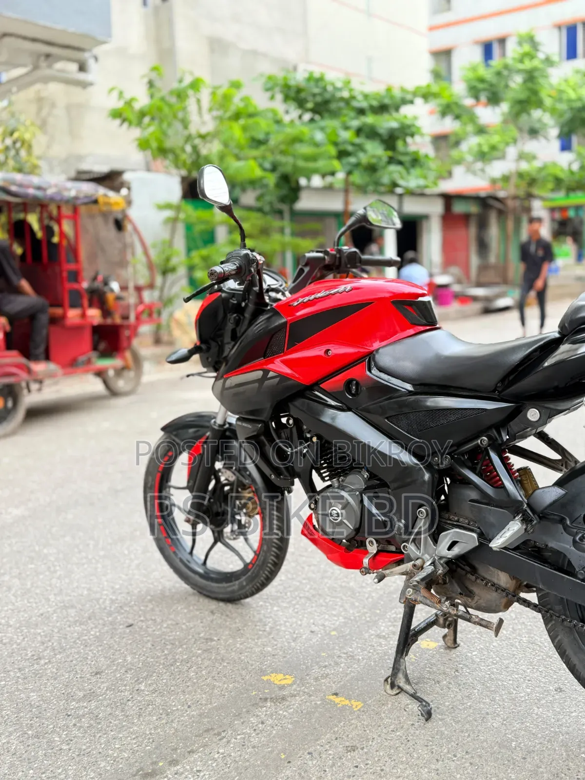 Bajaj Pulsar NS 160 2018 Red