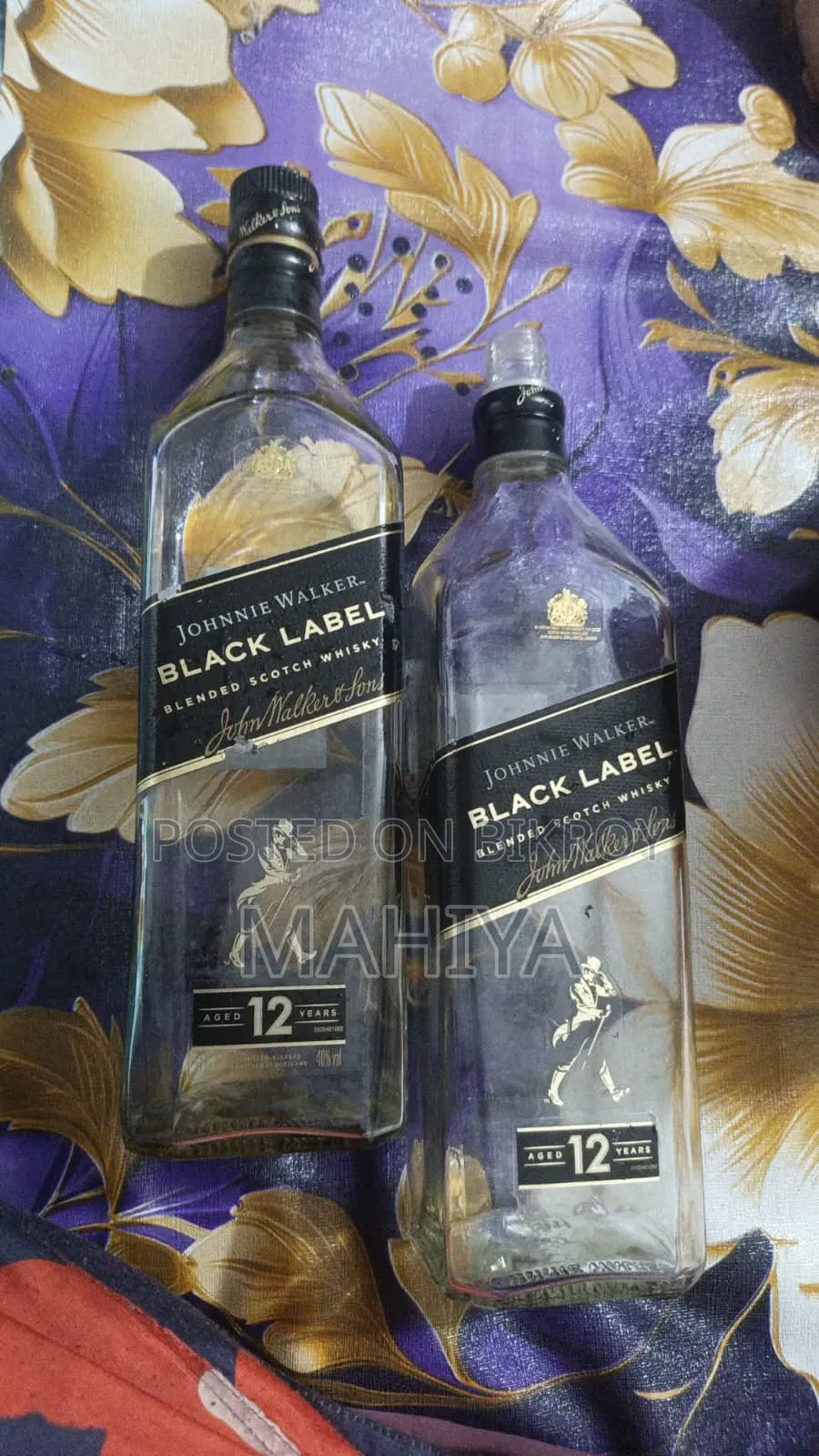 Do you need empty glass bottles?
