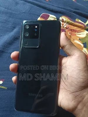 স্যামসাং গ্যালাক্সি এস২০ আল্ট্রা ৫জি ২৫৬ জিবি ব্ল্যাক