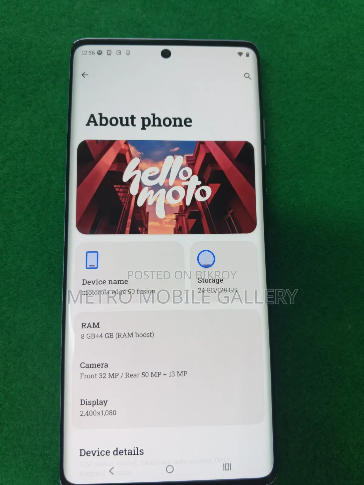 Motorola Edge 50 Fusion 128 GB Blue