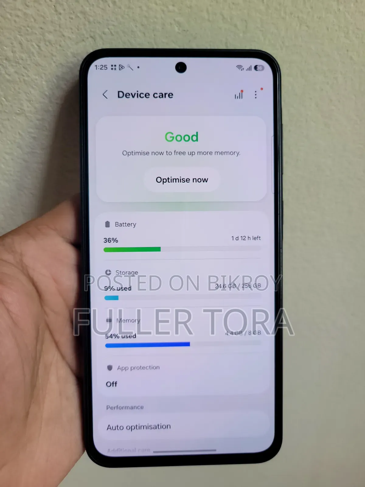 Samsung Galaxy A36 256 GB Gray