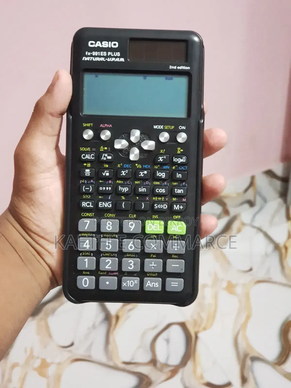 Casio Fx 991 Es Plus 2nd Gen With 1 Year Warranty