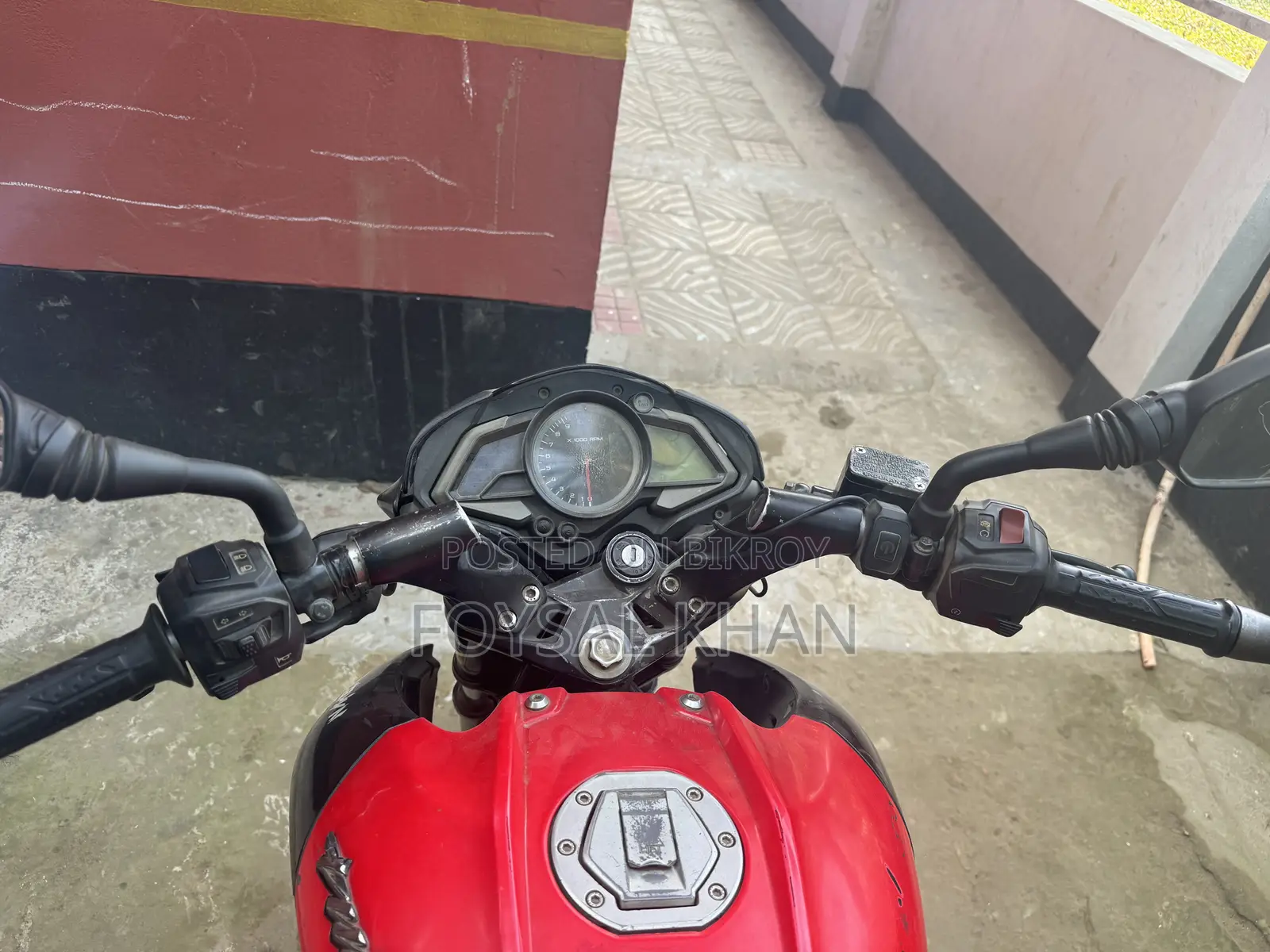 Bajaj Pulsar NS 160 2018 Red