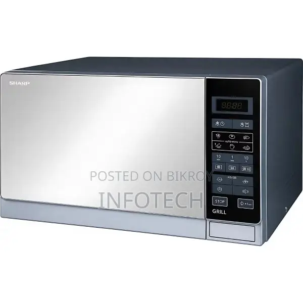 Sharp R-75mt(s) 25L Microwave Oven With Grill Option
