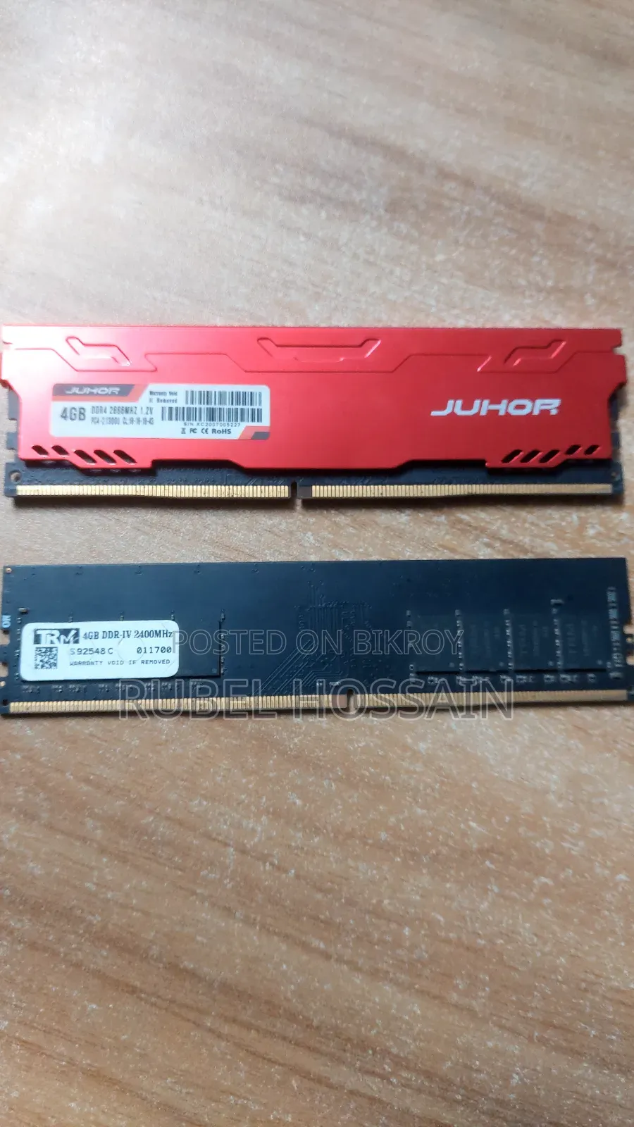 DDR4 4GB Desktop/PC RAM