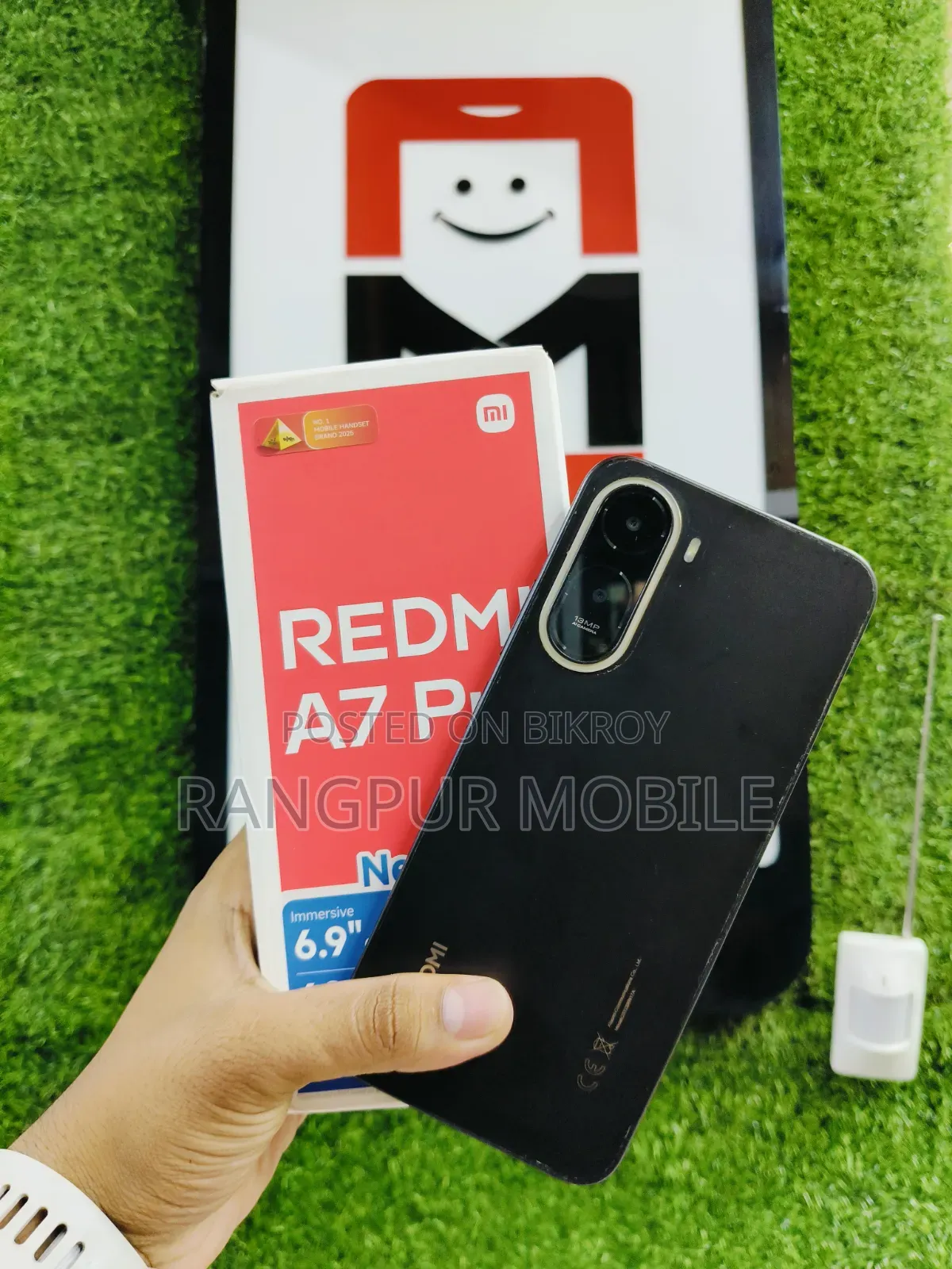 শাওমি রেডমি এ৭ প্রো ৬৪ জিবি কালো
