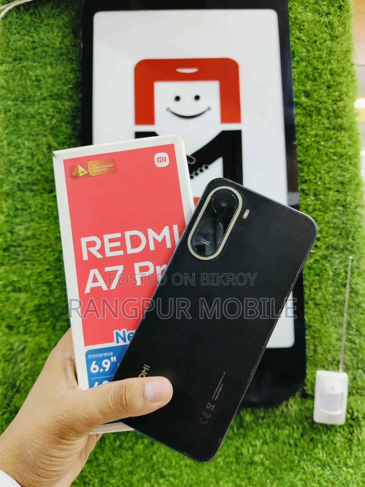 শাওমি রেডমি এ৭ প্রো ৬৪ জিবি কালো