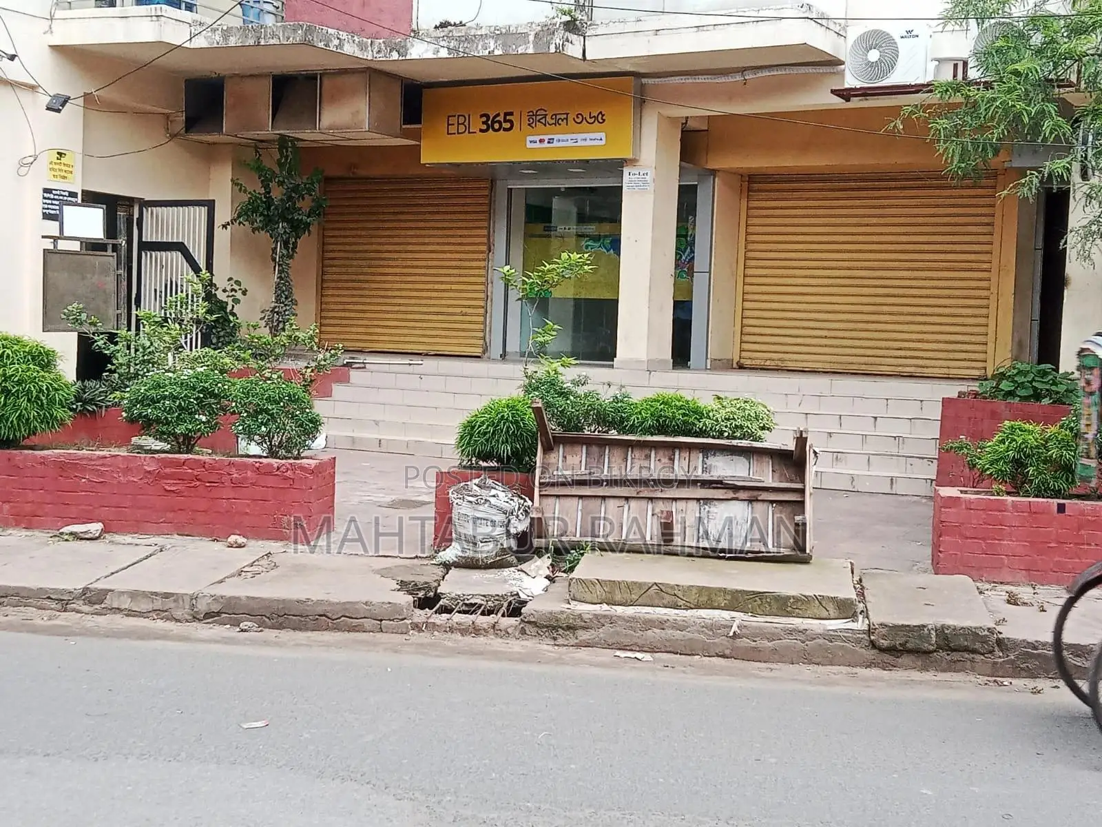 Rent for ATM/CRM Services or Office Space