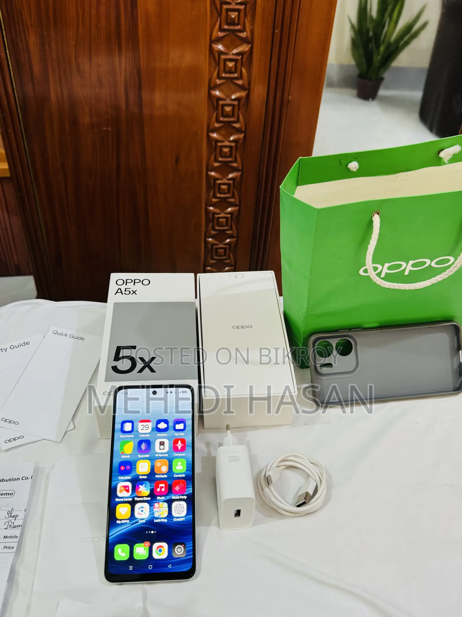 Oppo A5X 128 GB White