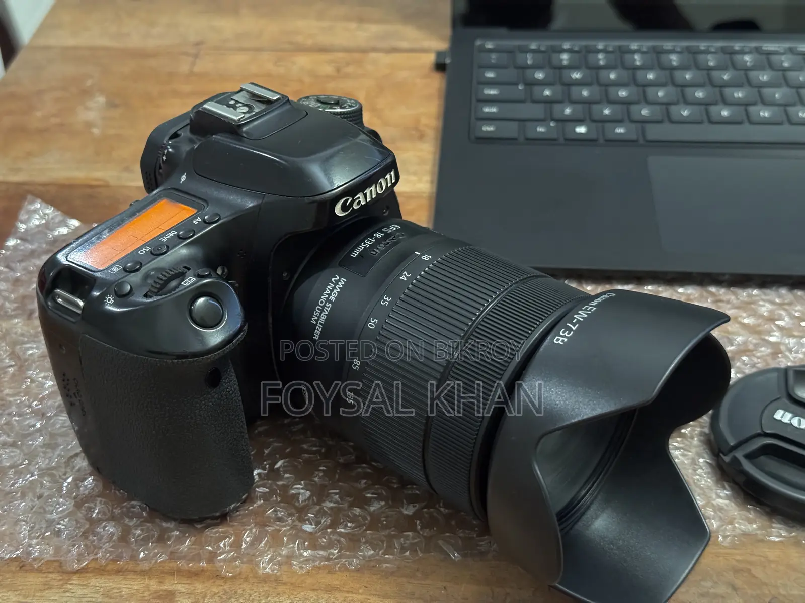 Canon 80D With Lens