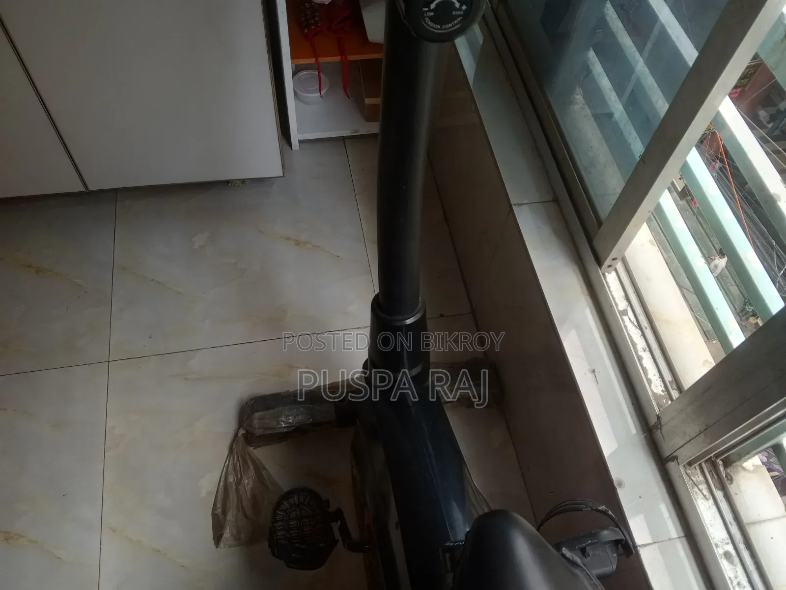 Galaxy Fitness Upright Exercise Bike (Used, Excellent Condition)