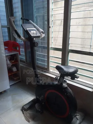 Galaxy Fitness Upright Exercise Bike (Used, Excellent Condition)