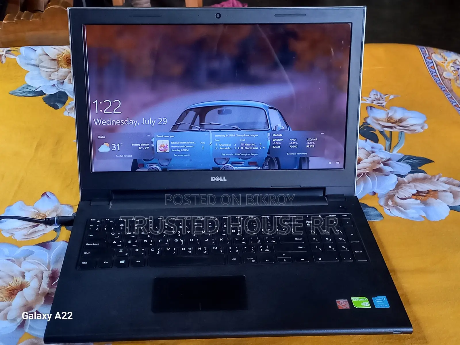 Laptop Dell Inspiron 3542 8GB Intel Core I5 SSD 128GB