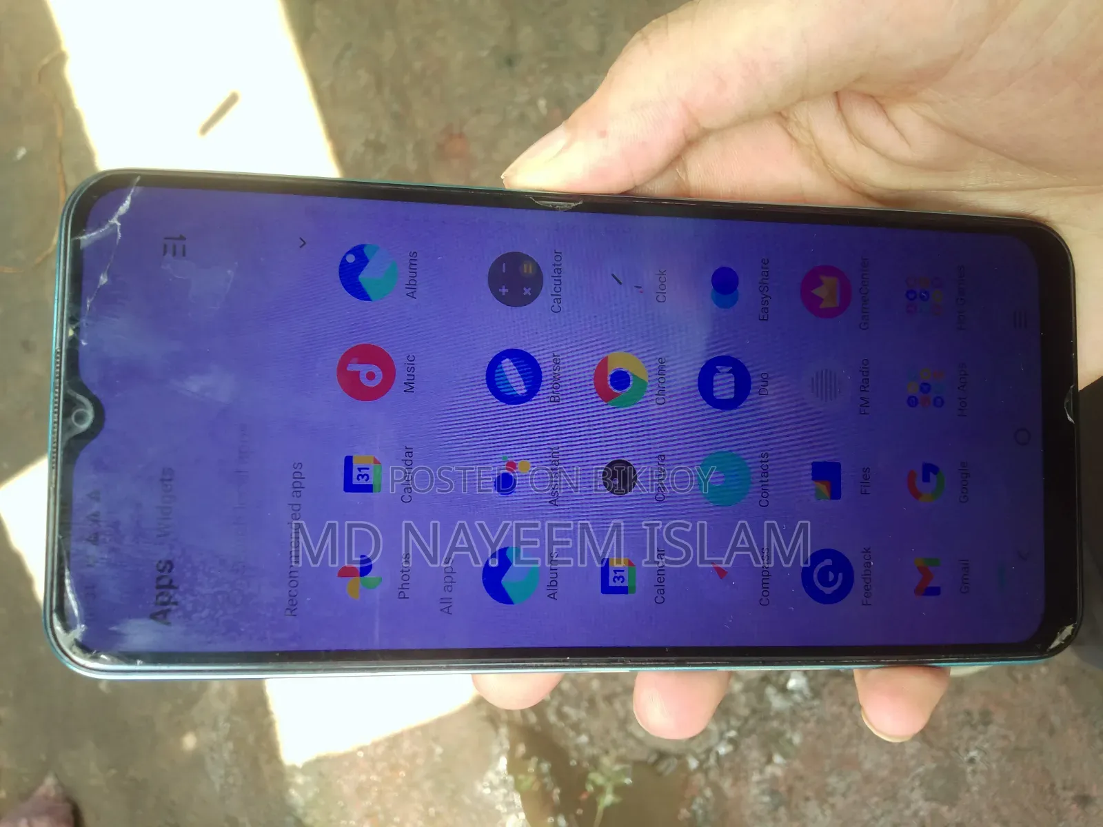 Vivo Y16 32 GB Blue
