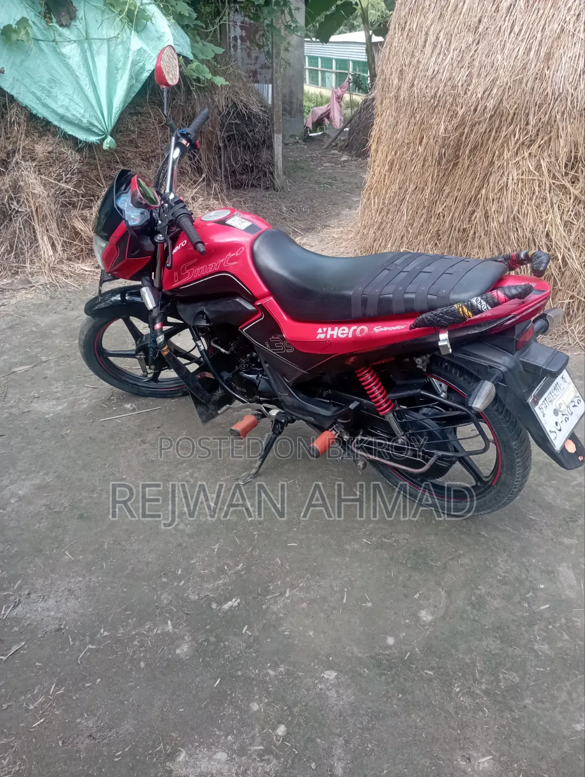 Hero Splendor iSmart Plus 2020 Red