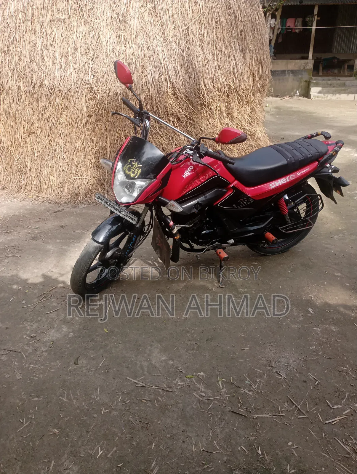 Hero Splendor iSmart Plus 2020 Red