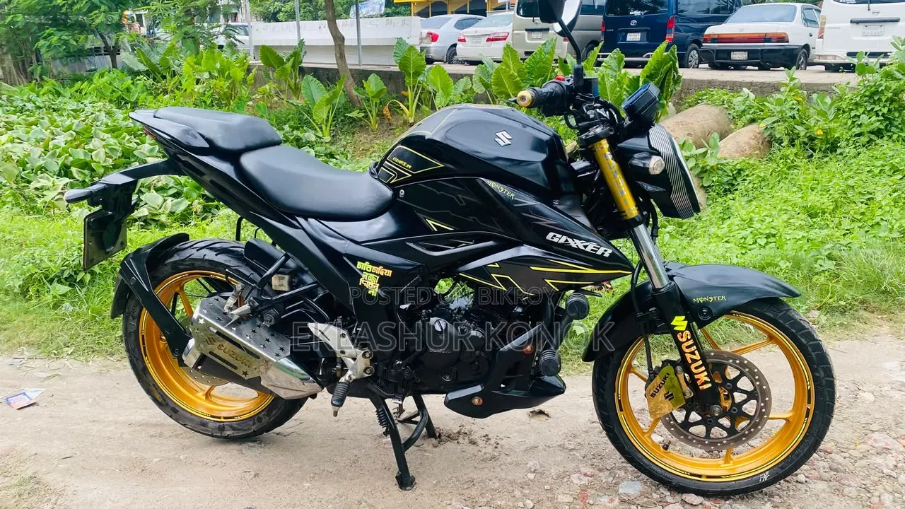 Suzuki Bike 2023 Black