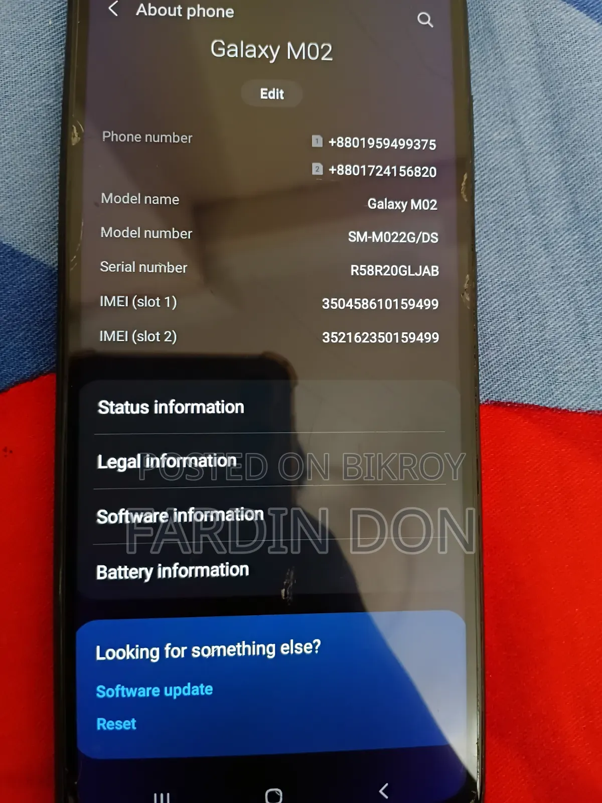 Samsung Galaxy M02 32 GB Black