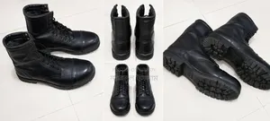ROYAL Safety Combat Boot (Size 43 / UK 9) Colour Black