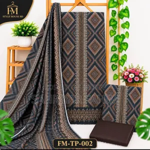 Premium Cotton Three-Piece | Attractive Design | Cash on Delivery