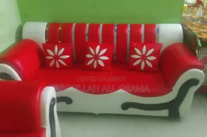 Teak Wood 5-Seater Sofa Set