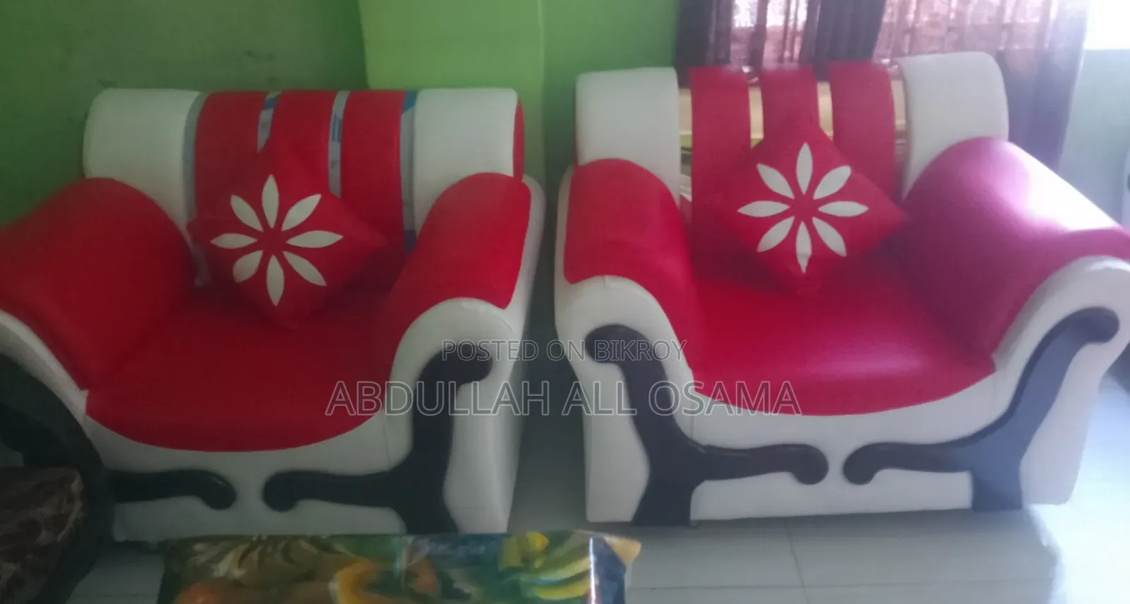 Teak Wood 5-Seater Sofa Set