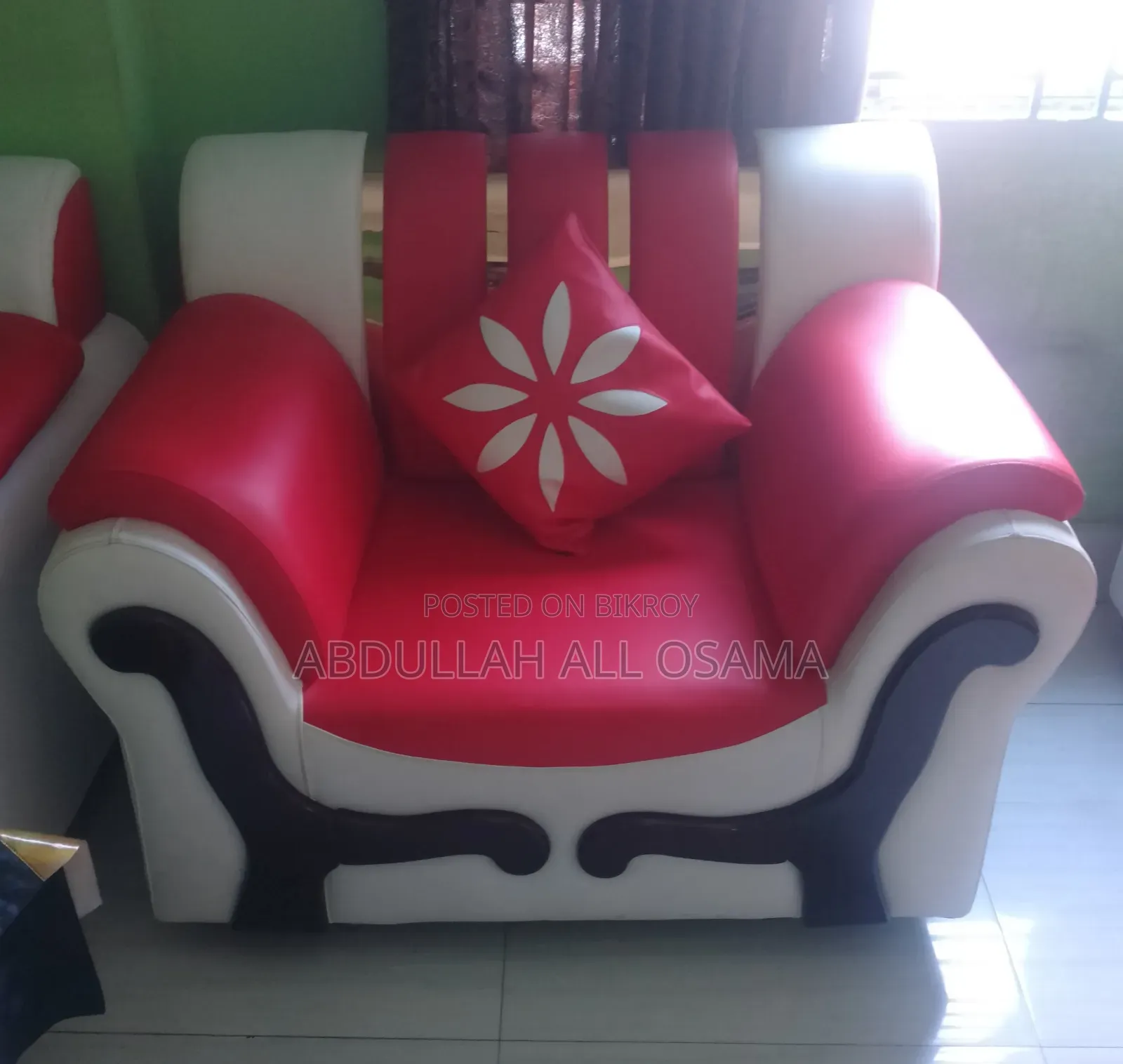 Teak Wood 5-Seater Sofa Set