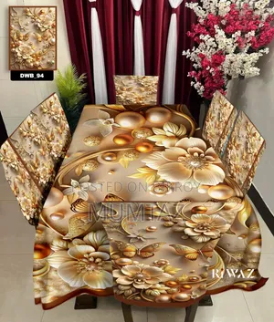 Original 3D Printed Dining Chair Table Cover