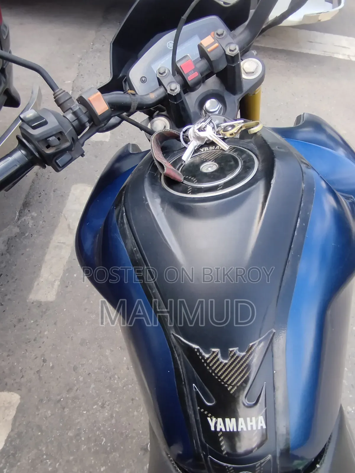 ইয়ামাহা এফজেডএস ভি৩ ২০২০ নীল