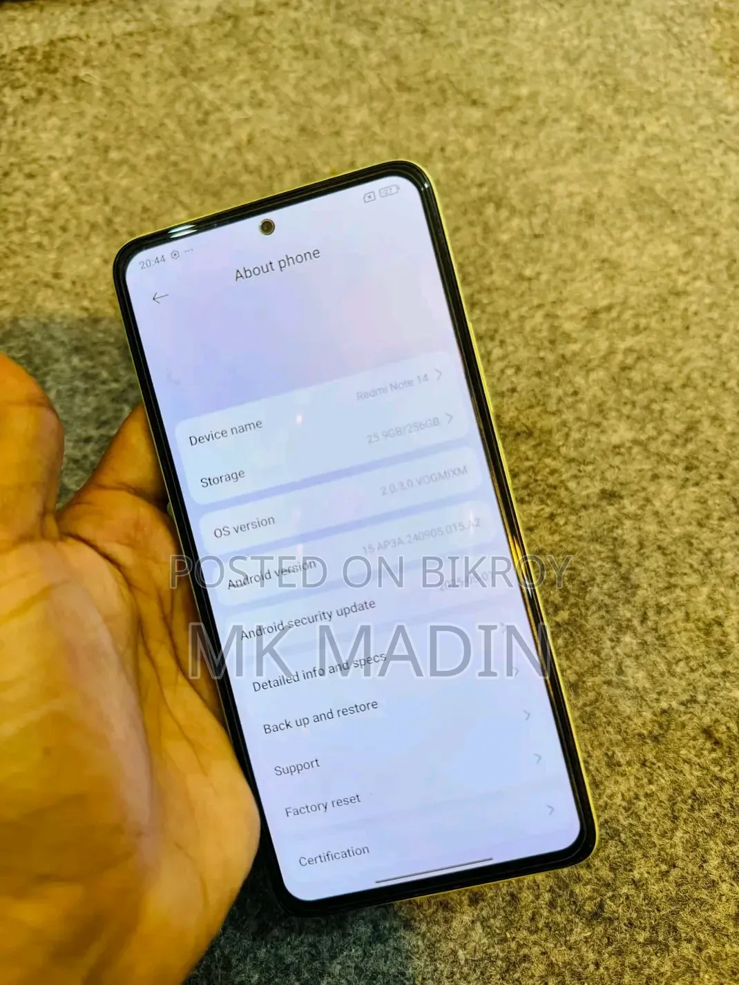 Xiaomi Redmi Note 14 5G 256 GB