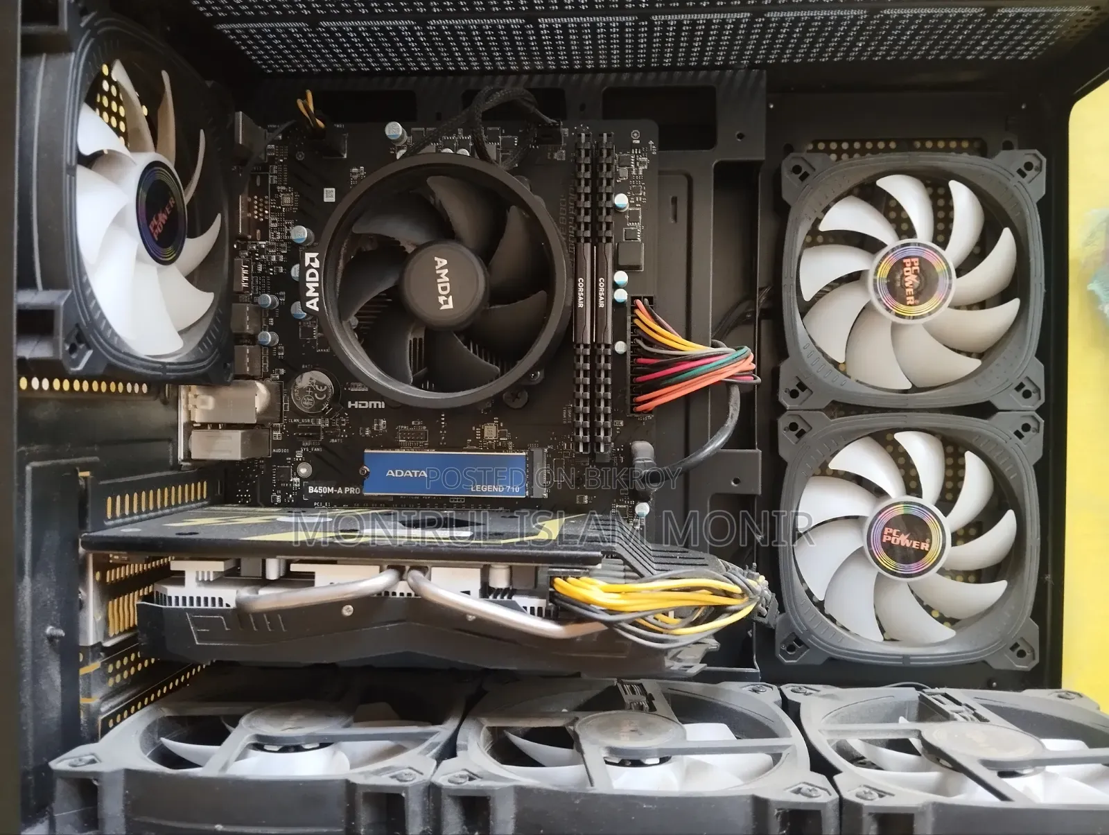 Desktop Computer MSI 8GB AMD Ryzen 5 SSD 256GB