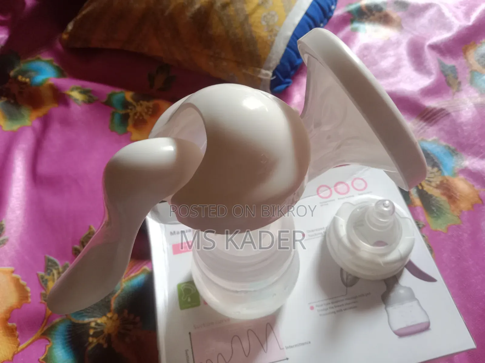 manual breast pump kit